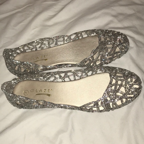 glaze jelly shoes